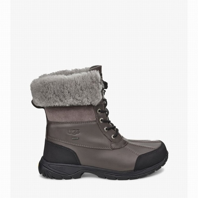 Botas UGG Butte Homem Marrom/Cinzentas | PT-TXYRA